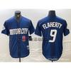 Unisex MLB-Style Baseball Jersey With Embroidered Striped Design Men Women Sportswear