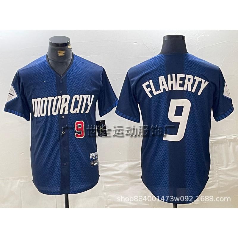 Unisex MLB-Style Baseball Jersey With Embroidered Striped Design Men Women Sportswear