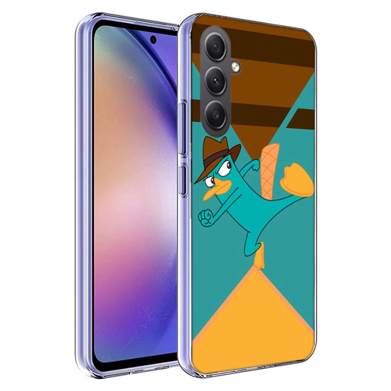 

Cartoon Perry The Platypus Phone Case for Samsung A17 A37 A57 A07 A16 A26 A36 A56 A06 A02S A12 A22 A32 A52S A04S A14 A24 A34 A54 Samsung A90 5G