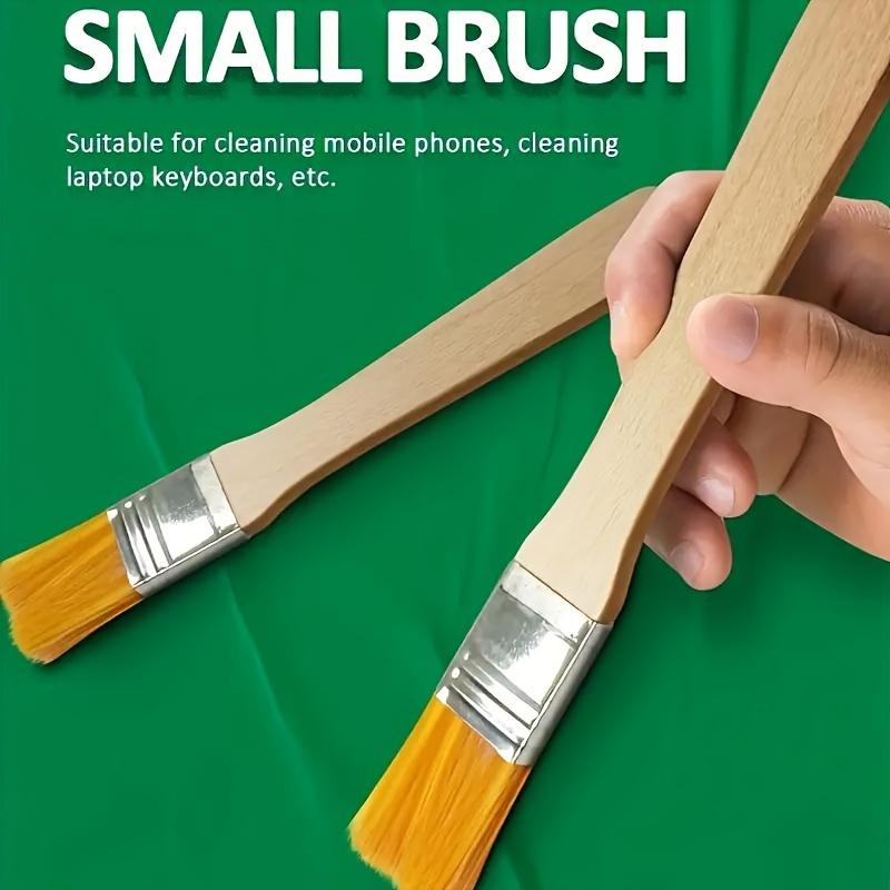 24/48/72 нейлоновые кисти, художественные кисти с короткими деревянными ручками, кисти для акварели, малярные кисти, художественные кисти, чистящие инструменты