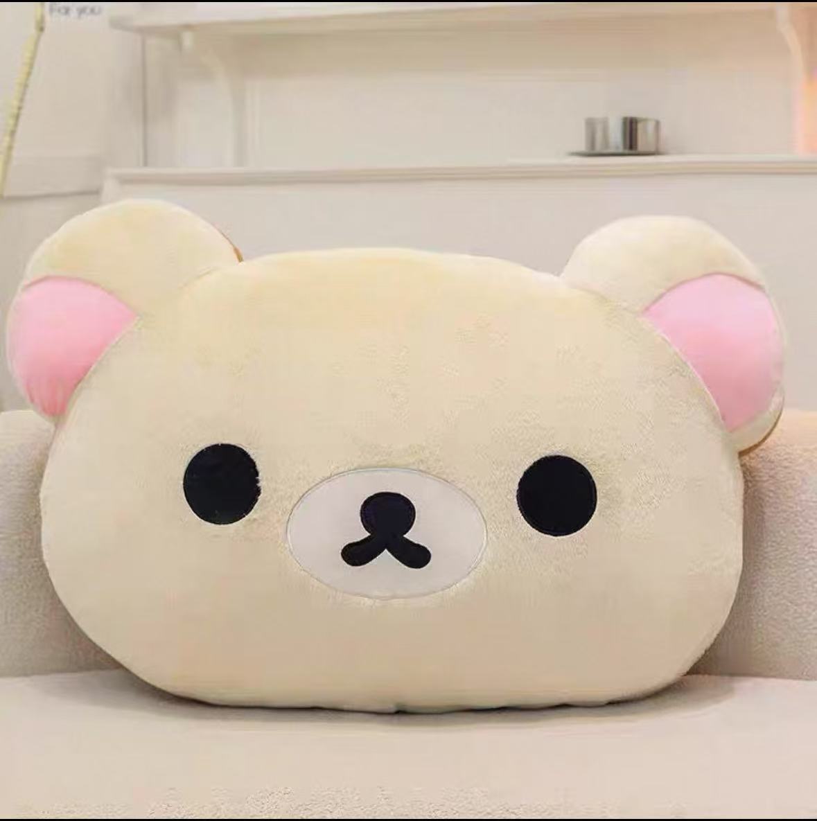 Милая Плюшевая Подушка для Рук Rilakkuma Мультяшный Медведь Плюшевая Игрушка Мягкая Подушка Подарок на День Рождения