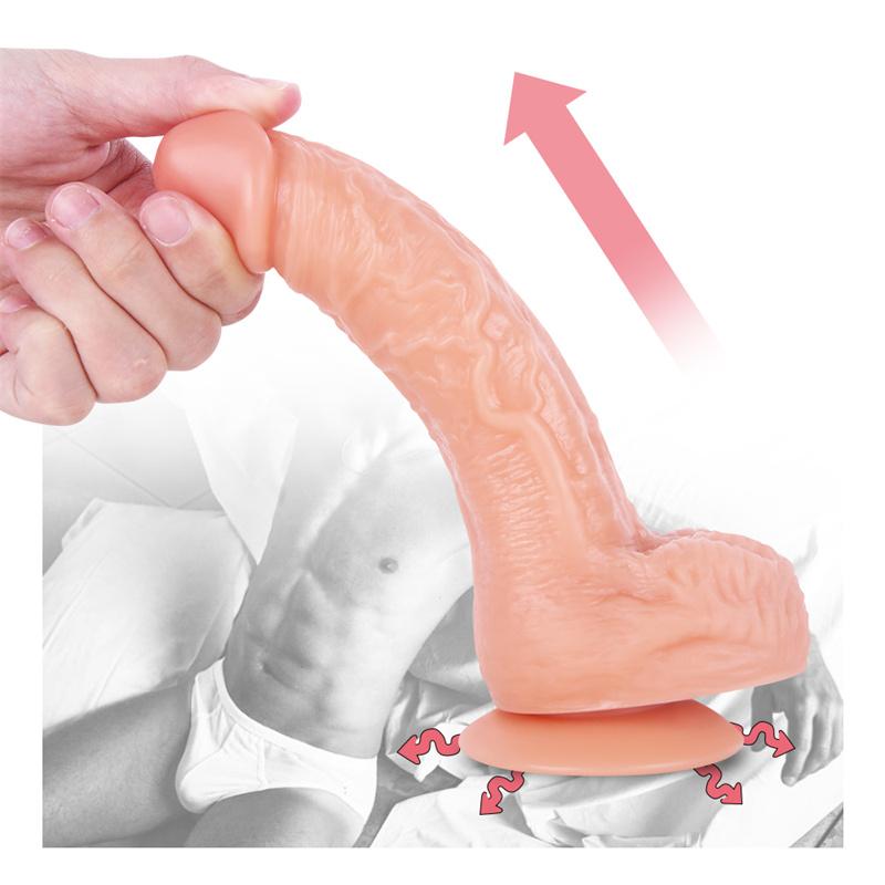 Woman Bedroom Masturbator Real Sensation Dildo Adult Products