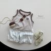 Children's Retro Mori Style Tank Top - Cool & Trendy Summer Vest for Boys & Girls