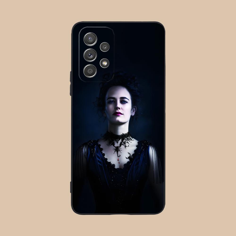 Eva Green Matte TPU Mobile Phone Case for Samsung Galaxy A56 55 54 53 52 51 36 35 34 23 16 15 5G Colorful Cover