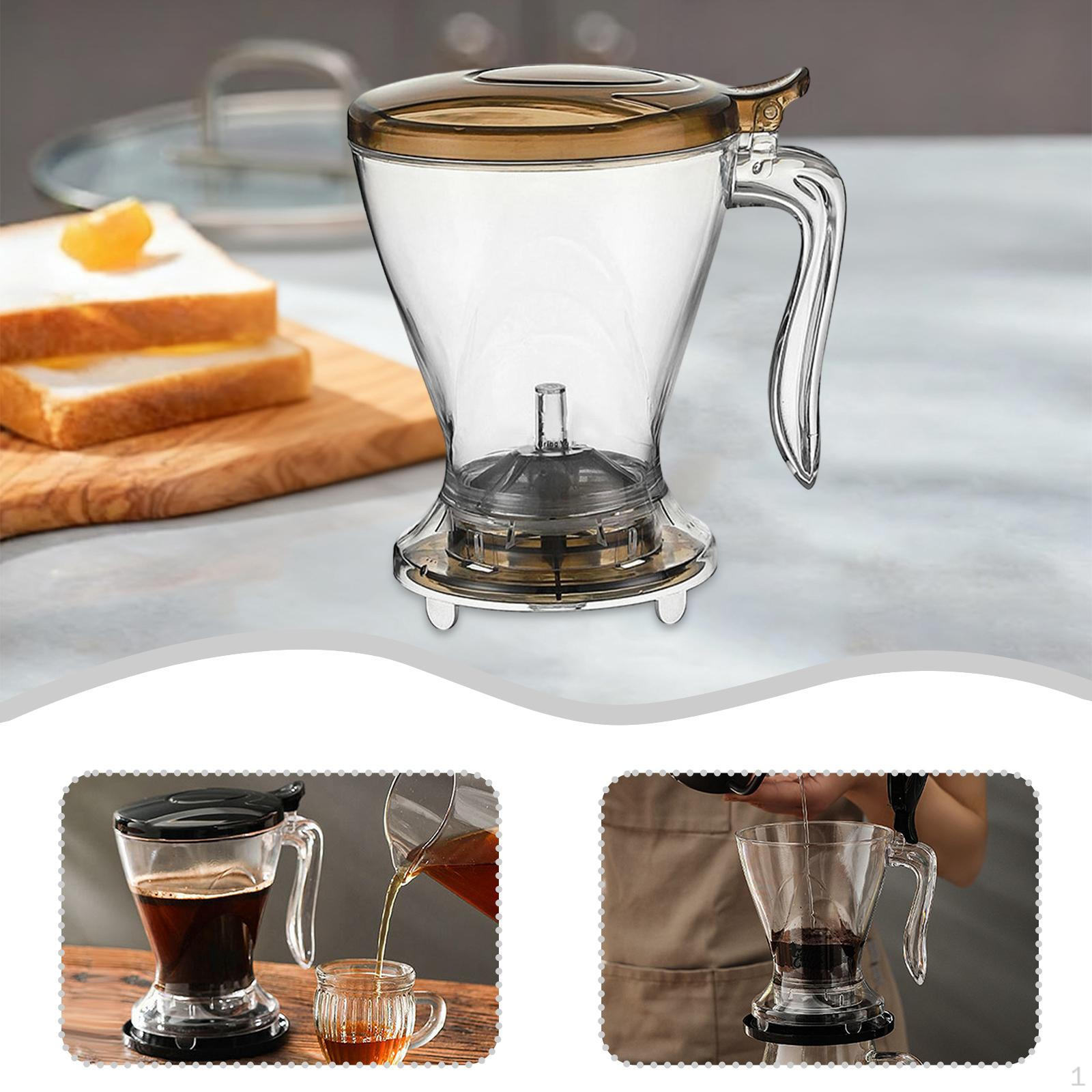 Coffee Dripper Accessory Large Capacity for Beginners Professional PC Premium Office Outdoor