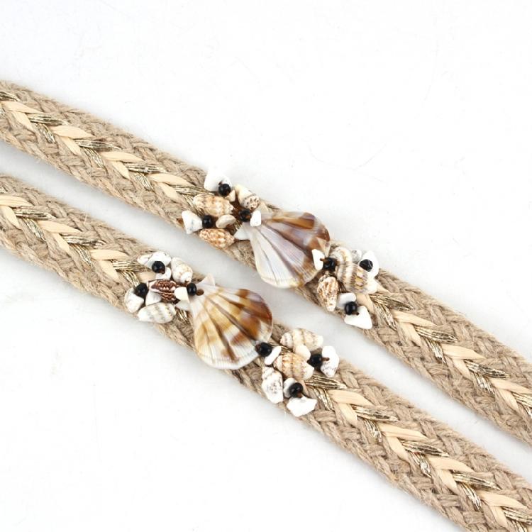 Adjustable Beach Hat Band for Straw Hat Ethnic Sun Hat Bands Hat Accessories