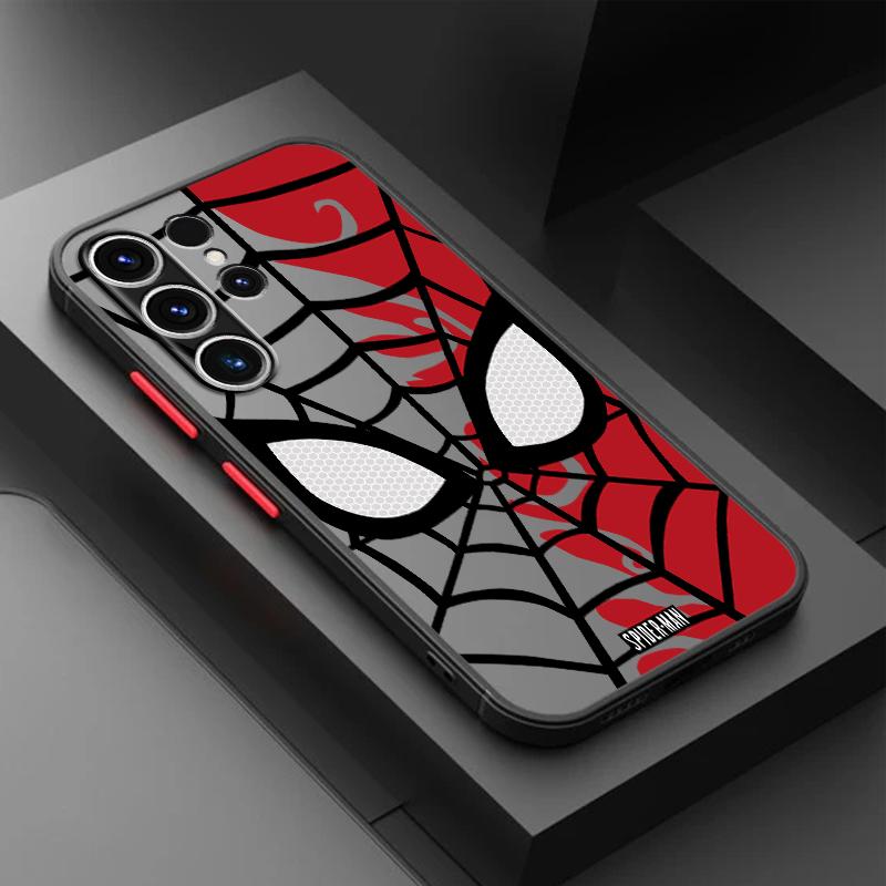 

Чохол-кейс з логотипом Marvel Людина-павук для Samsung Galaxy S21 FE S21 S20 S24 S10 S22 Plus S9 S23 Ultra S25 Galaxy S25 Edge