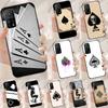 Ace of Spades Poker Card Cover For Xiaomi 14T 11T 12T 13T Pro 13 14 15 Ultra POCO X7 Pro X3 X5 X6 F5 F6 M6 Pro Case