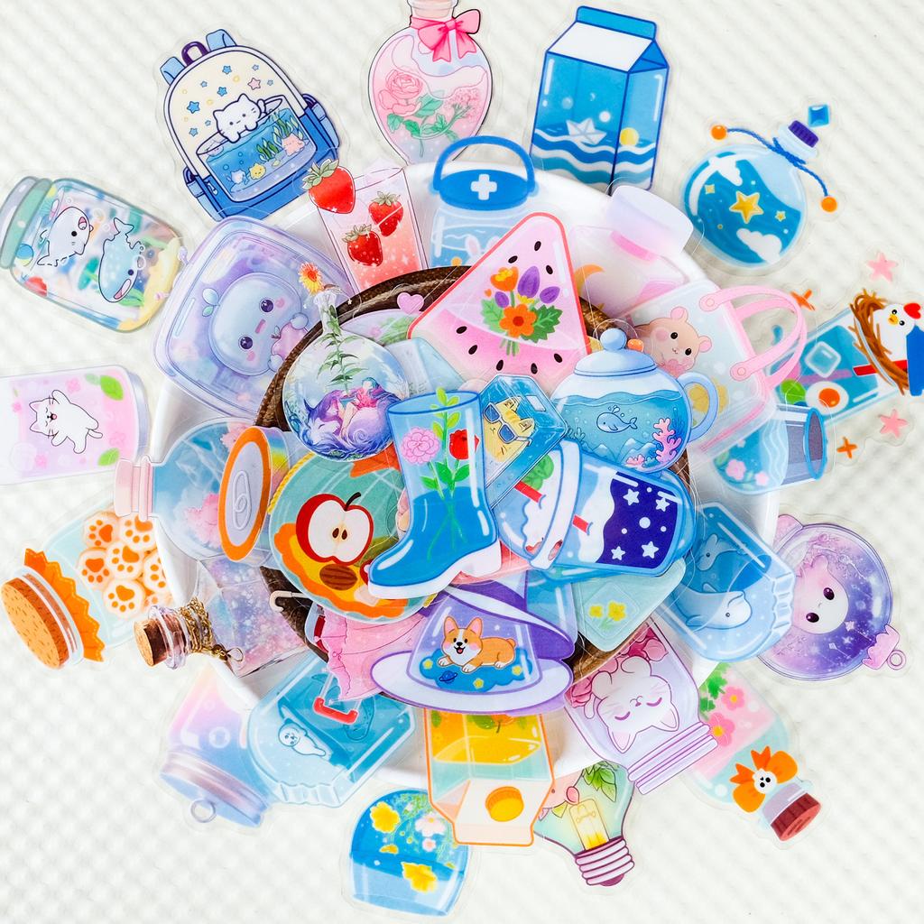 Fun Sticker Pack For Water Bottles, Luggage, Laptop, And Phone Case Decoratio