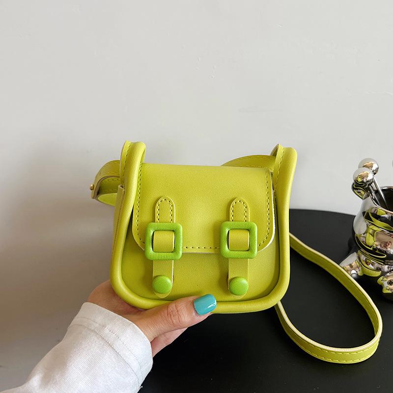 Damen Retro Mini Satteltasche - Lippenstift Handtasche, Schlichter Lässiger Schulter- oder Umhänge-Stil