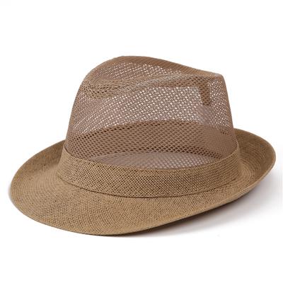Hat Men'S Summer Straw Hat Sun Hat The Elderly Father Grandfather Old Man Top Hat Summer Sun Protection Breathable Cool Hat