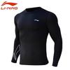 Li-Ning Men's Quick-Dry Long Sleeve Compression Training Shirt