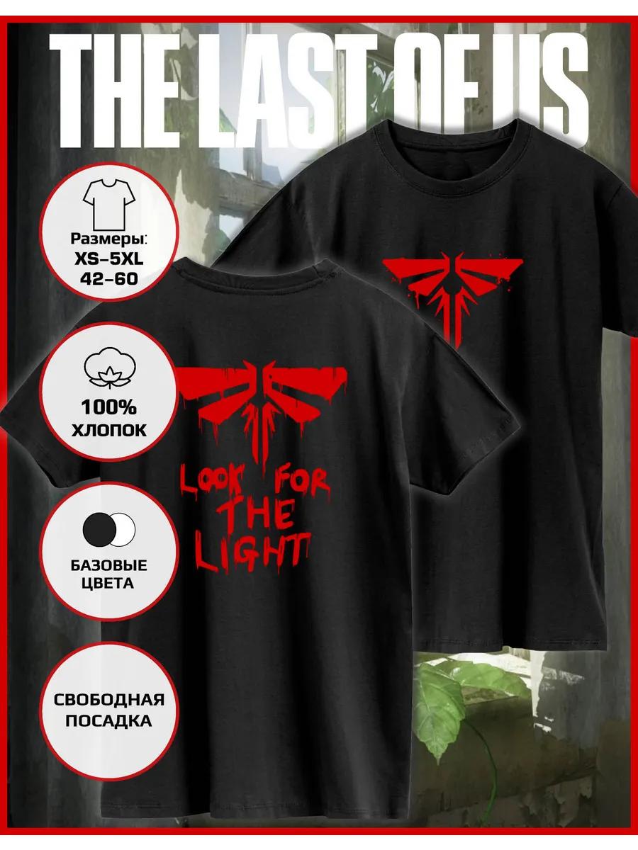 Straight T-shirt with Look for the light print L