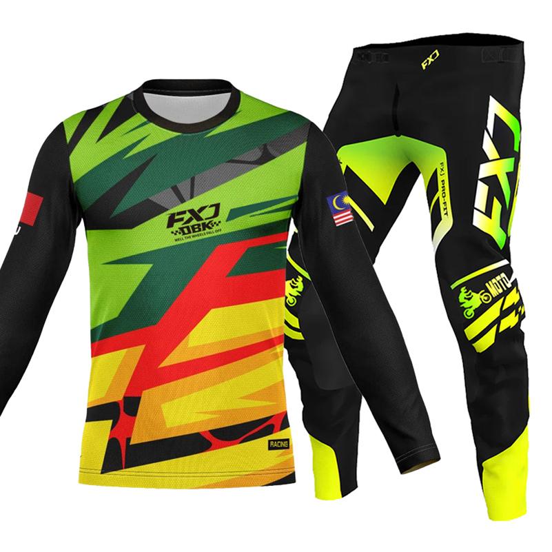 Motocross-Ausrüstungsset für Kinder 4 5 6 7 8 9 10 11 12 13 Jahre Jugend Kind Motorrad Junge Mädchen Jersey Hose Kits Rennanzug Offroad Enduro MX MTB