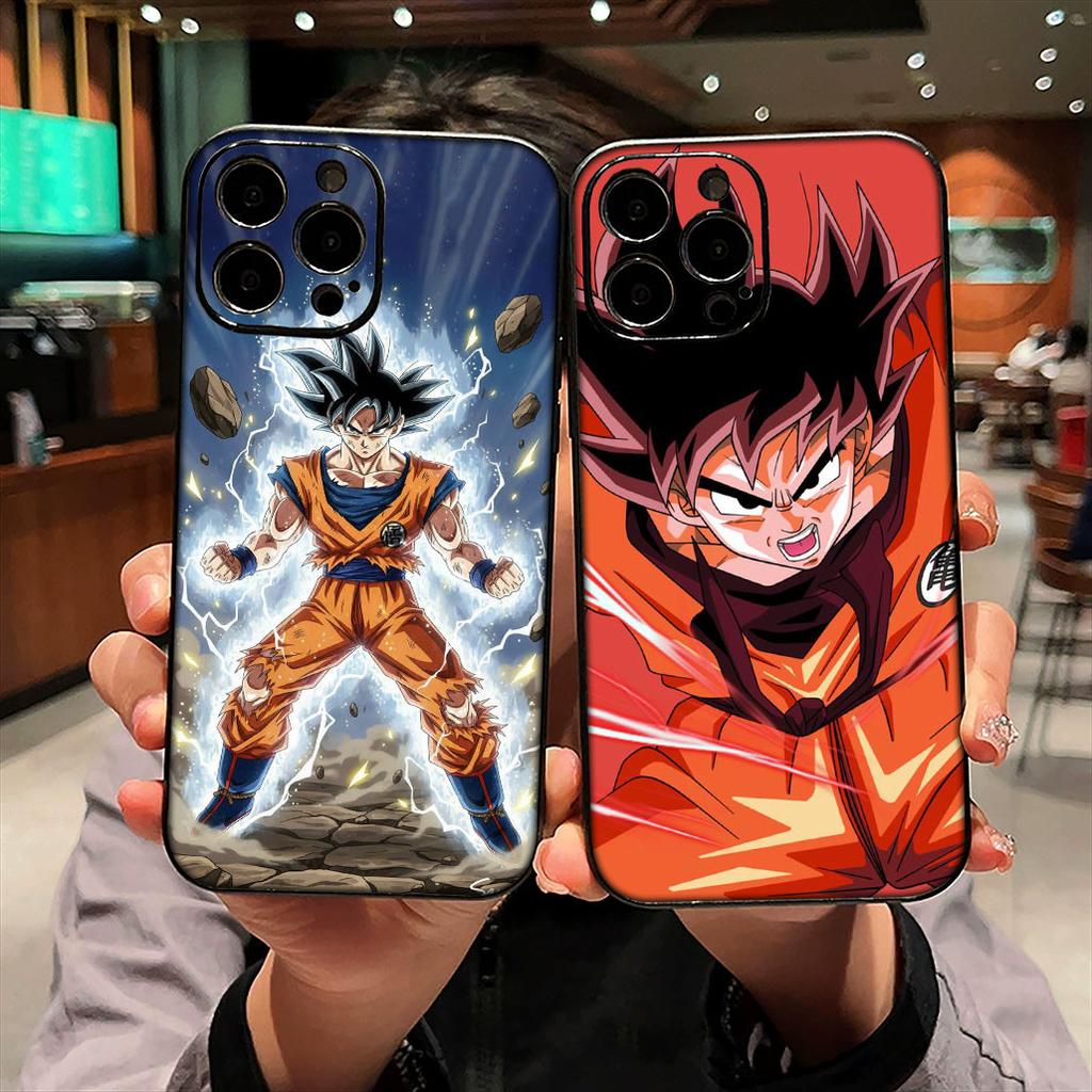 for Apple iPhone 17 16 15 11 Pro XS Max XR 6 7 8 Plus + SE 2020 5 16E Phone Cover Case Dragons Gokus Balls Vegito