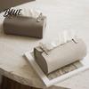 Household Tissue Box Faux Leather Box Minimalist Napkin Holder for Living Bedroom Container Room Desk Decorative Dispenser Cover Facial Tissues