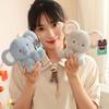 Adorable Plush Elephant Stuffed Animal Office Companion Soft Toy For Kids Gift