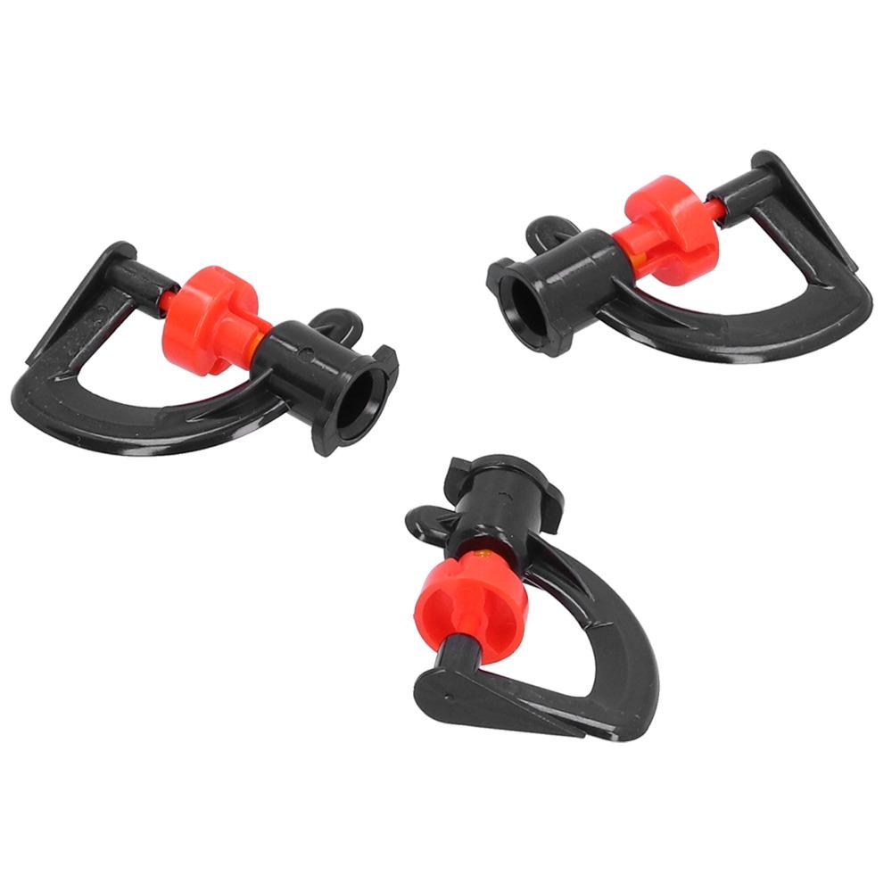 30PCS ABS Sprinkler Head Rotating Rotating Spray Nozzle Durable Atomizing Nozzle  Garden Watering