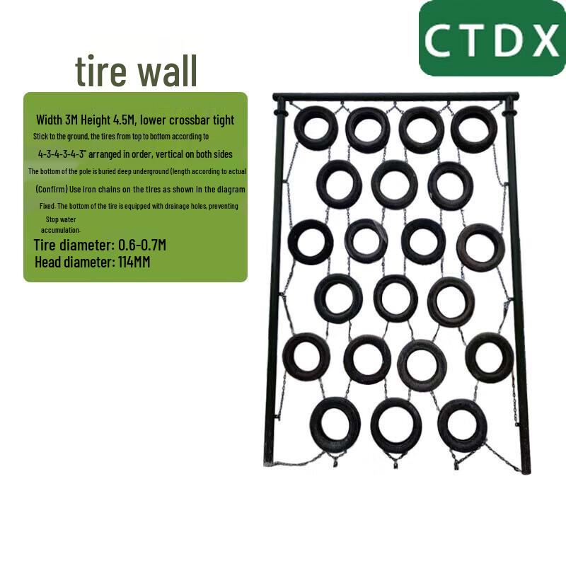 CTDX Outdoor Training Tire Wall
