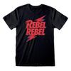 David Bowie Unisex Adult Rebel Rebel T-Shirt