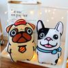50cm Cartoon Animal Dog Plush Pillow Stuffed Cute Bulldog And Sharpei Dog Plush Doll Sofa Pillow Cus
