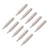 10PCS Point Blades Replacement Medium Coarse 45 Degree Alloy Steel Blade for DIY Cutting Machine