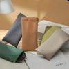 Closing Makeup Bag Sunglasses Pouch Eye Glasses Holder Eyewear Protector Case Leather Glasses Case
