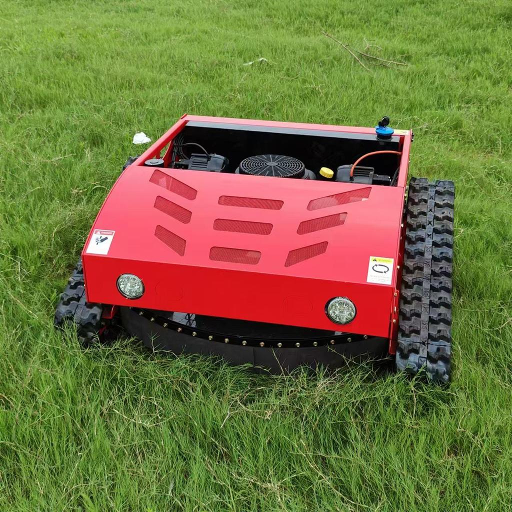 Remote-Controlled Orchard Crawler Lawn Mower & Mulcher
