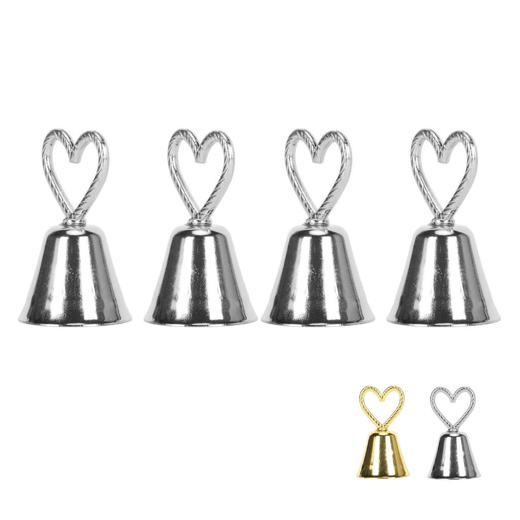 10pcs Table Number Holders European Style Innovative Bell Shaped Place Card Holders for Event Weddin