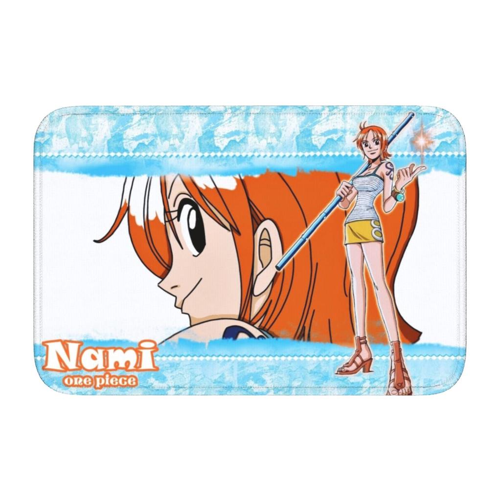 Custom Nami Doormat Non-Slip Entrance Welcome Kitchen Bath Floor Door Mat One P-Pieces Toilet Living Room Carpet Rug
