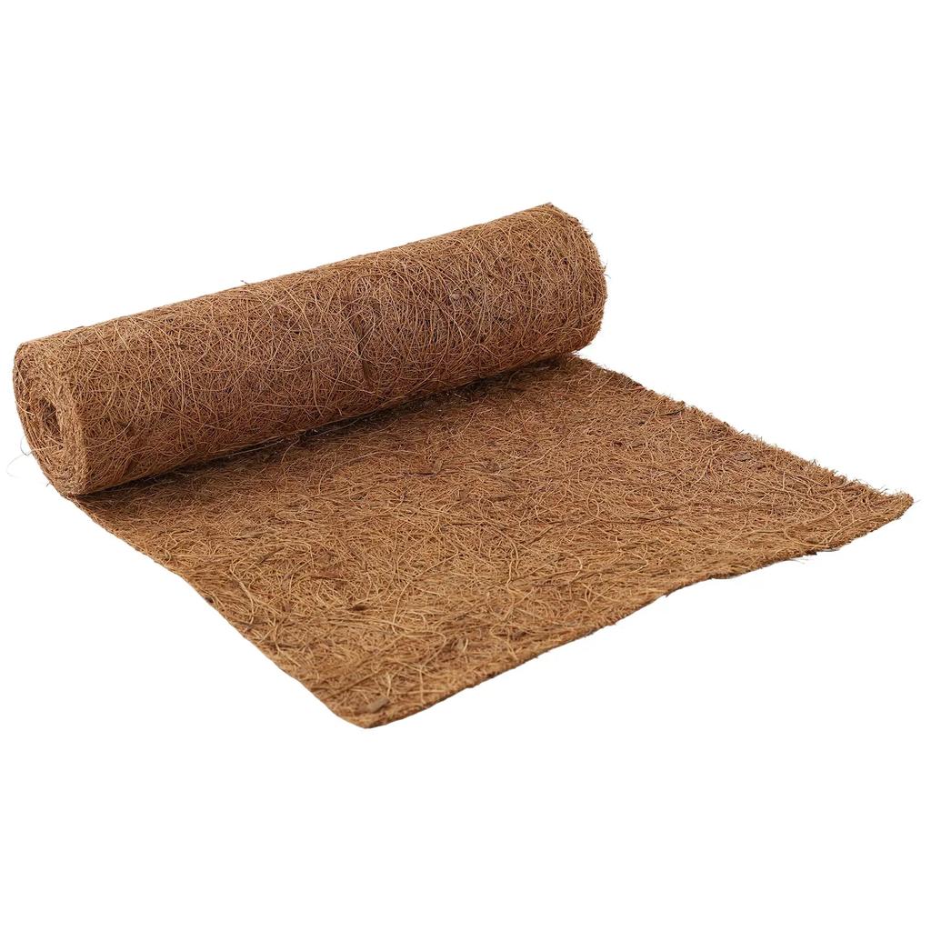 20/25x100CM Coconut Palm Mat Cuttable Floor Liner Sheet Sheet Non-slip Mat Door Mat Coir Mat Coconut Roll Fiber Palm Carpet