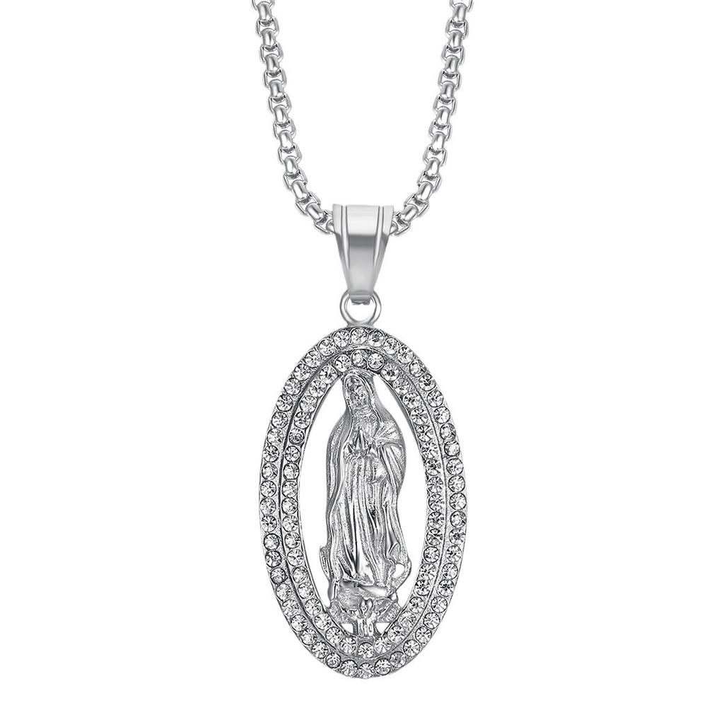 Jewelry Fashion Trend Inlaid Zircon Necklace Men's Party Jewelry Accessories 2026