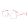 Ultra-light Silicone Nose Pads Kids' Glasses Frames with Myopia Option (Model 8802)