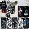 BF97 Skeleton Skull Grim Reaper Soft Shell Phone Case for Redmi Note 13 14 Pro+ Plus A3 A3X 13X 13C 13R 14S 14C 14R