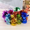 6 pièces poids de ballon anti-flottant blocs de gravité de ballon enveloppé de papier d'aluminium longue durée réutilisable exquise fête de mariage bal de promo Fixation de ballon