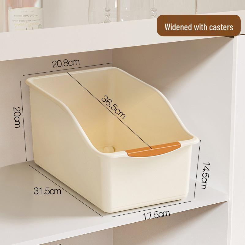 Kitchen and Bathroom Organizer Basket for Snacks and Condiments