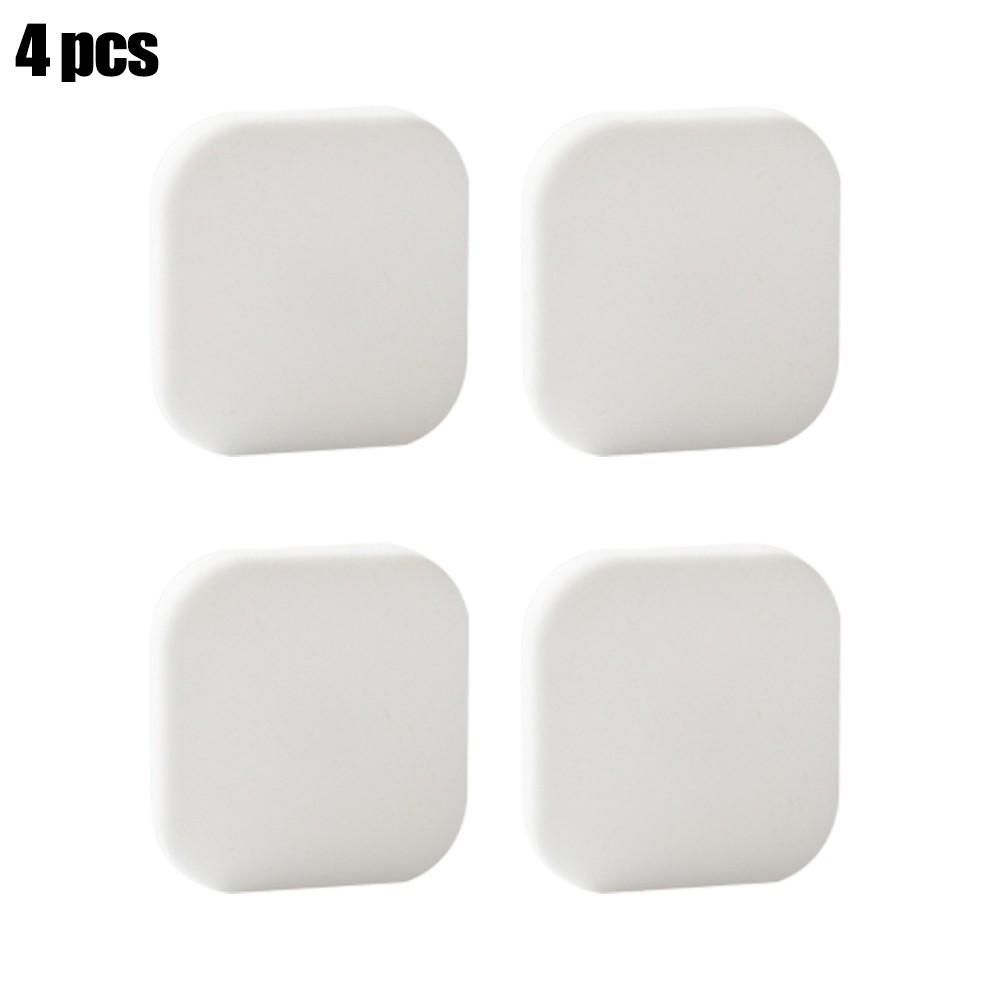 

Силиконовый протектор стены от ударов, резиновый стопор для дверной ручки, без перфорации белый