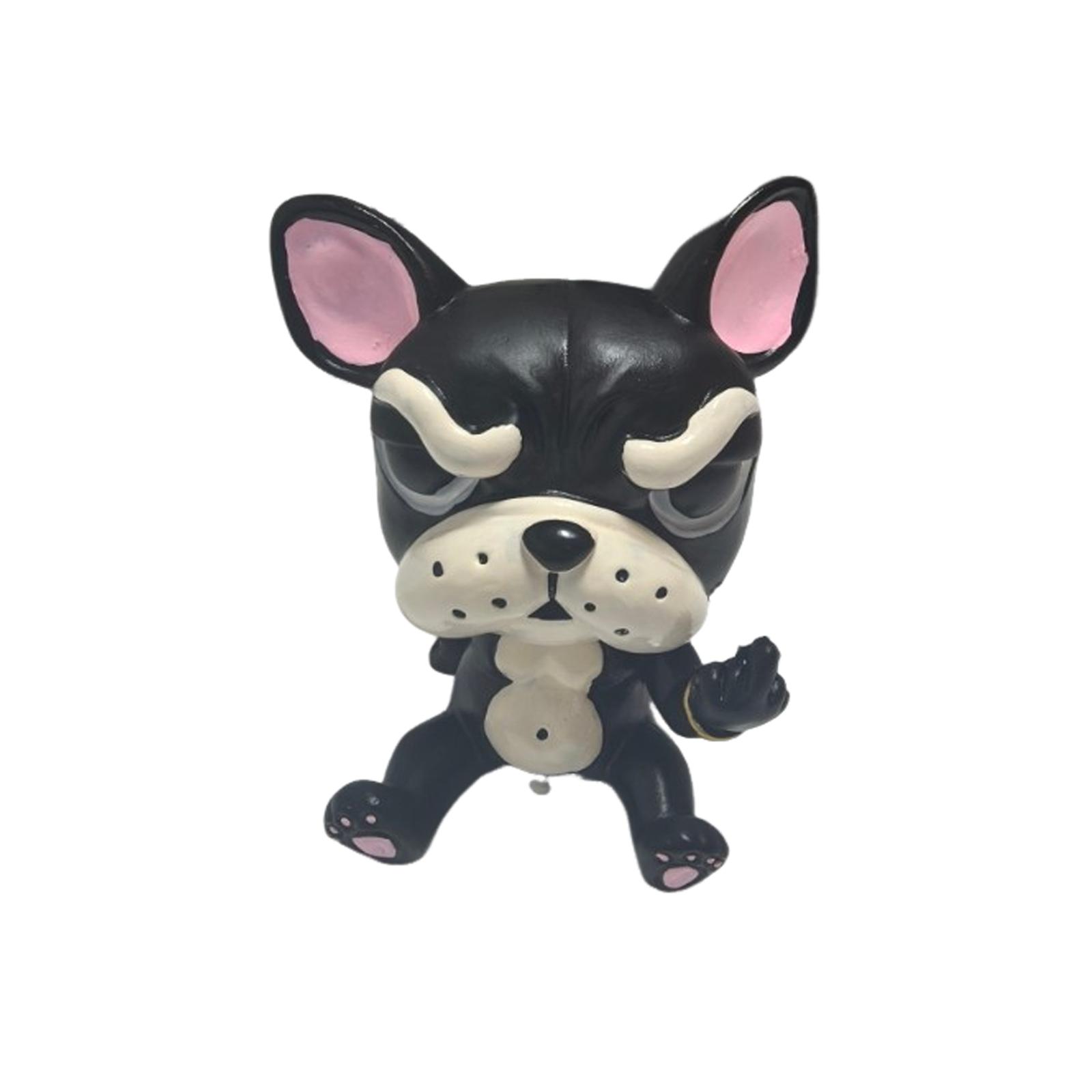 

French Fighting Puppy Ornament Toy Doll Trendy Play Funny Gift One Size
