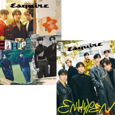 Esquire Korea 2022 September Cover ENHYPEN, Seventeen WONWOO, K POP, K FASHION