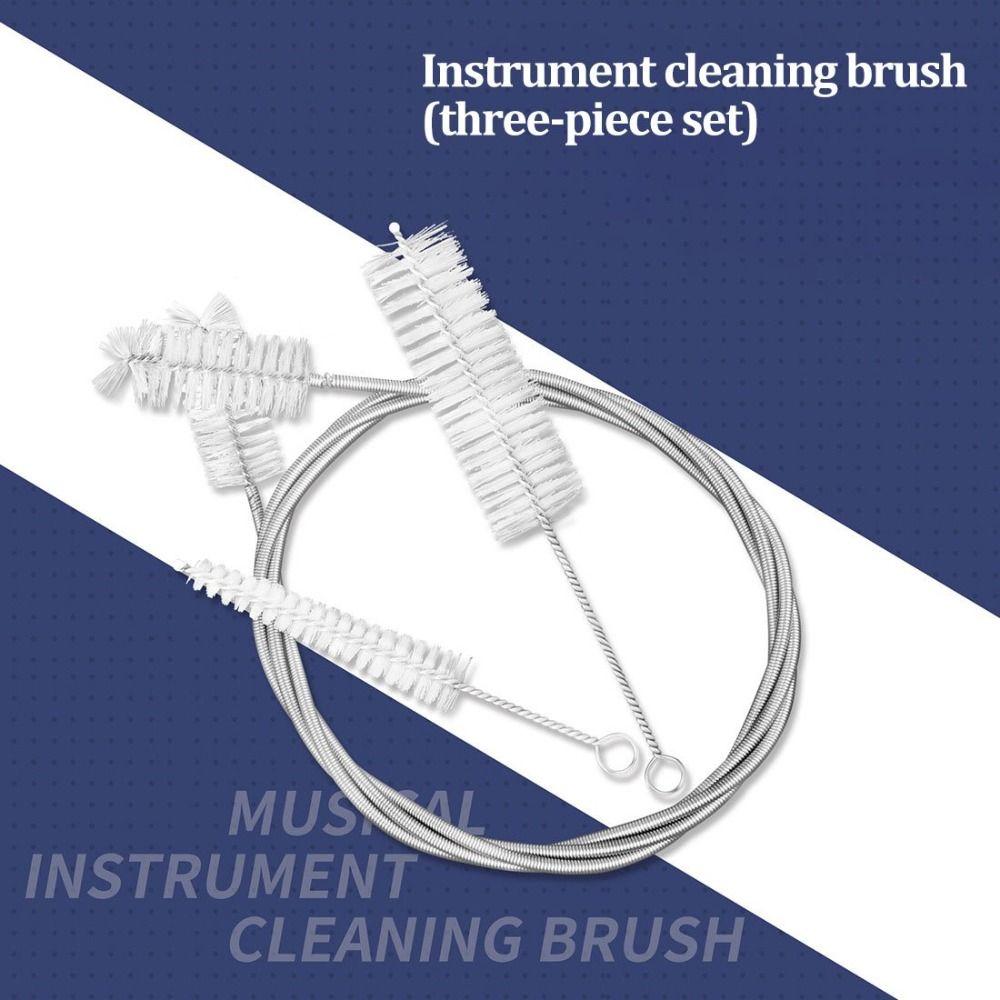Maintenance Kit Trumpet Cleaning Brush Stainless Steel Trumpet Mouthpiece Cleaner  French Horn