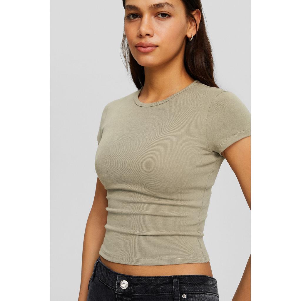 Tricou cu maneca scurta cu decolteu