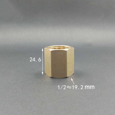 1/8" 1/4" 3/8" 1/2" 3/4" 1" BSPP Femmina Ottone Accoppiatore Riduttore Uguale Raccordo Tubo Connettore Adattatore Acqua Carburante Gas Olio