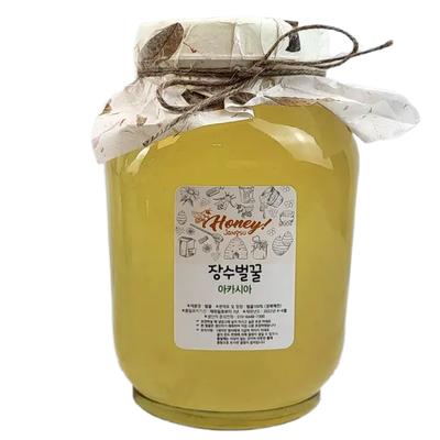 100% Domestic Acacia Honey, 100% Honey, Domestic Honey 2.4kg, Jangsu Honey 1 Pcs