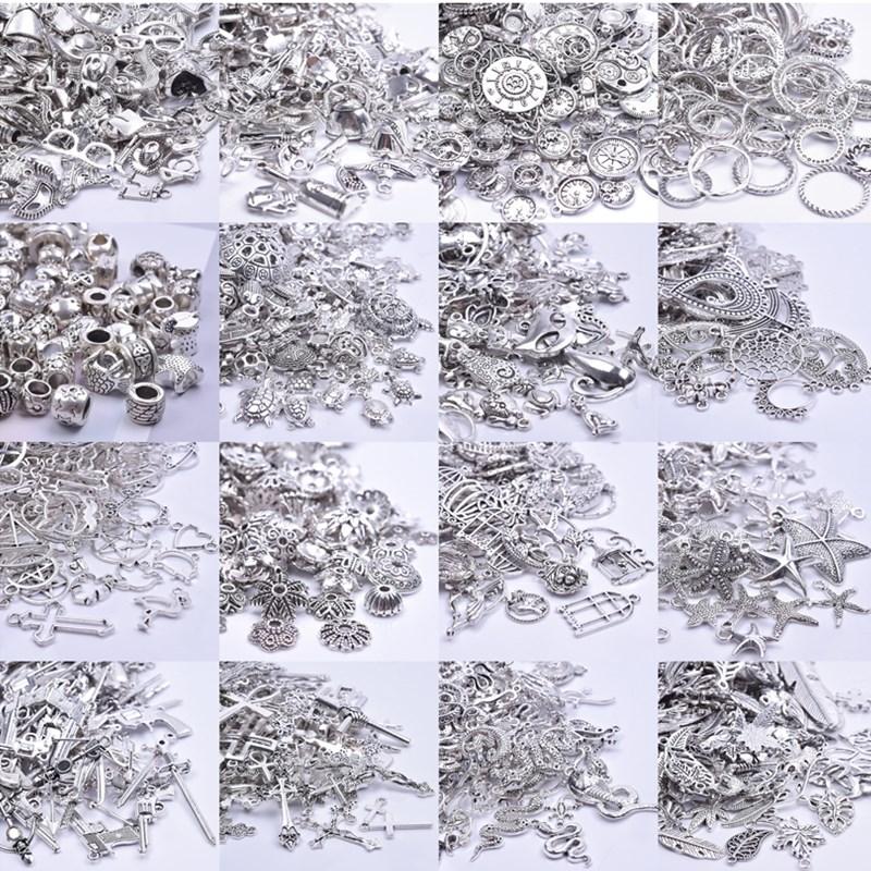 10 Stück/Los Verschiedene Metall Zufällige Mischung Pferd Schwert Kreuz Anhänger Charms Für Schmuckherstellung Zubehör DIY Ohrringe Armband Anhänger