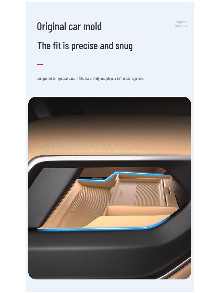 2024 Fangchengbao 8 Silicone Center Console Storage Box for Glasses and Accessories
