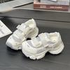 Dad Shoes 5.5cm Height Increase Women's New Little White Shoes Mesh Breathable Versatile Summer Casual Shoes