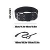 Collar For Dogs Wide Pet Traction Supplies With Leashes Wide Collar For Dogs For Walking Exercise Obedience Training Camping