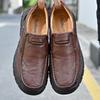 Men's Leather Shoes Slip On Casual Shoes
