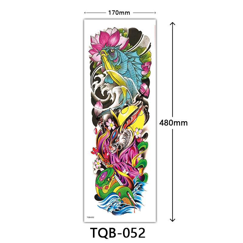 Full Arm Tattoo Sticker Full Arm, Full Arm Big Picture Tattoo Sticker, Flower Arm Tattoo Sticker Tattoo