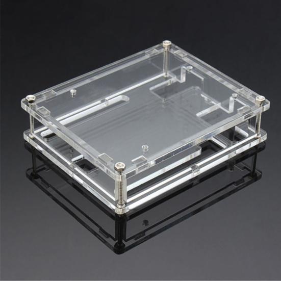 Transparent Acrylic Case Cover Shell Enclosure Computer Box for Arduino UNO R3